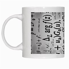 Science Formulas White Mug by Ket1n9