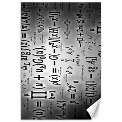 Science Formulas Canvas 12  X 18  by Ket1n9