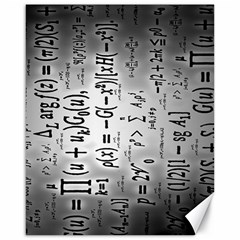 Science Formulas Canvas 16  X 20  by Ket1n9