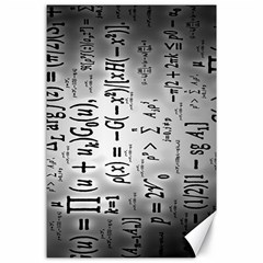 Science Formulas Canvas 24  X 36  by Ket1n9