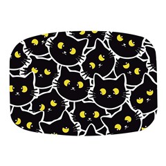 Cat Pattern Pet Drawing Eyes Mini Square Pill Box by Loisa77