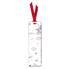 Butterflies Cute Flower Pastel Pattern Small Book Marks by Loisa77