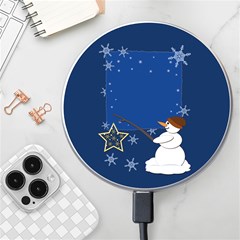 Snowman Wireless Fast Charger(white) by 2607694c