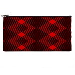 pattern rot schwarz Pencil Case Front