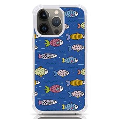 Sea Fish Blue Submarine Animal Iphone 13 Pro Tpu Uv Print Case by Proyonanggan