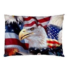 United States Of America Images Independence Day Pillow Case by Ket1n9