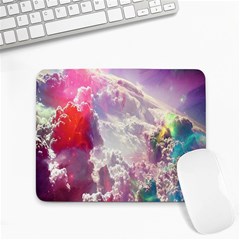 Clouds Multicolor Fantasy Art Skies Small Mousepad by Ket1n9