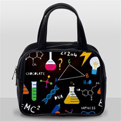 Science Lesson Flat Vector Seamless Pattern Classic Handbag (one Side) by Loisa77