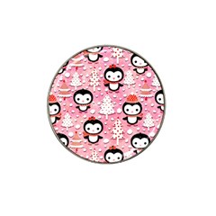 Cute Penguin Pattern Hat Clip Ball Marker (10 Pack) by Loisa77