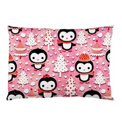 Cute Penguin Pattern Pillow Case by Loisa77