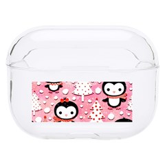 Cute Penguin Pattern Hard Pc Airpods Pro Case by Loisa77