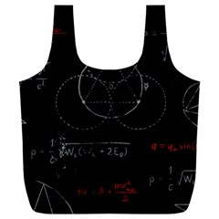 Math Board Circuit Circuits Computer Shield Tech Technology Full Print Recycle Bag (xxl) by Loisa77