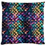 Rainbow Scales 16  Baby Flannel Cushion Case (Two Sides) Front