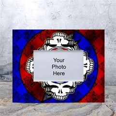 The Grateful Dead White Tabletop Photo Frame 4 x6  by Grandong