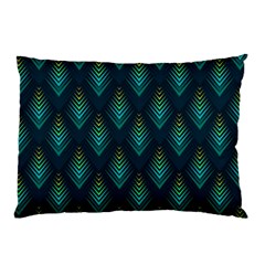 Peacock Texture 3d Pattern Peacock Texture Pillow Case by Loisa77