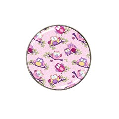 Owls Bird Animal Pattern Hat Clip Ball Marker by Loisa77