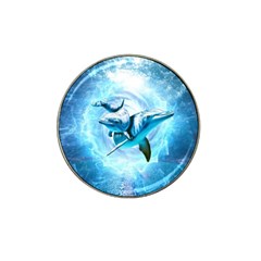 Dolphin Blue Fantasy Hat Clip Ball Marker (10 Pack) by Loisa77