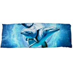 Dolphin Blue Fantasy Body Pillow Case (dakimakura) by Loisa77