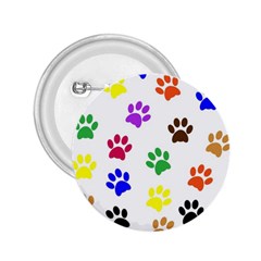 Pawprints Paw Prints Paw Animal 2 25  Buttons by Apen