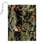 Realtree Camo Seamless Pattern Drawstring Pouch (5XL) Back