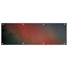 Aurora Borealis Alaska Sky Banner And Sign 9  X 3  by Perong