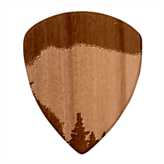 Aurora Borealis Alaska Sky Wood Guitar Pick (set Of 10) by Perong