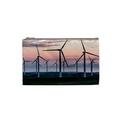 Wind Giants At Twilight Cosmetic Bag (small) by Tellerarts