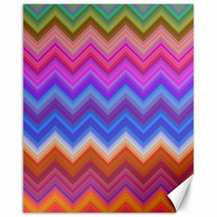 Pattern Chevron Zigzag Background Canvas 16  X 20  by Grandong