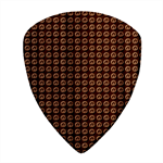 Olimedblk Square Wood Guitar Pick Holder Case And Picks Set Pick