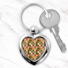 Template Christmas Pattern Key Chain (heart) by Proyonanggan