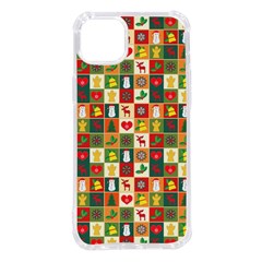 Template Christmas Pattern Iphone 14 Plus Tpu Uv Print Case by Proyonanggan