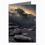 Stellar Dreamscape (AI&Human) Greeting Card Left