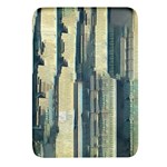 Texture Abstract Buildings Rectangular Glass Fridge Magnet (4 pack) Front