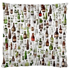 Bottle Chic Print Patterns Large Cushion Case (one Side) by BellaVistaTshirt02