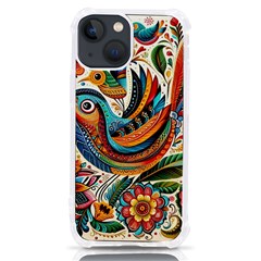 Madhubani Art A Iphone 13 Mini Tpu Uv Print Case by BellaVistaTshirt02