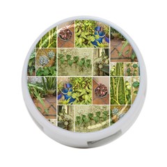 Garden Sanctuary Photo Collage Print 4-port Usb Hub (one Side) by dflcprintsclothing