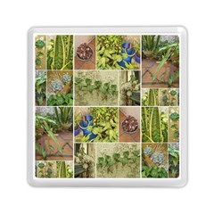 Garden Sanctuary Photo Collage Print Memory Card Reader (square) by dflcprintsclothing