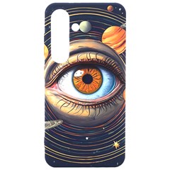 Eye Of The Universe (ai) Samsung Galaxy S24 6 2 Inch Black Tpu Uv Case by dflcprintsclothing