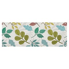 Leaf Pattern  Banner And Sign 8  X 3  by Safari