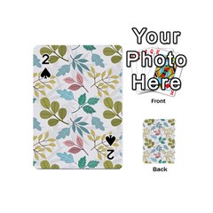 Leaf Seamless Pattern  Playing Cards 54 Designs (mini) by Safari