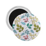 Leaf seamless pattern  2.25  Magnets Front