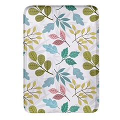 Leaf Seamless Pattern  Rectangular Glass Fridge Magnet (4 Pack) by Safari