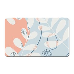 Pattern Plants Leaves Nature Magnet (rectangular) by Bedest