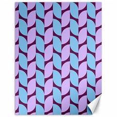 Purple Blue Pattern Canvas 18  X 24  by ytdream