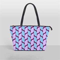 Purple Blue Pattern Classic Shoulder Handbag by ytdream