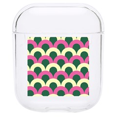 Green Yellow Pattern Hard Pc Airpods 1/2 Case by ytdream