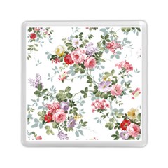 Floral Elements Peony Chinese Rose Memory Card Reader (square) by Grandong