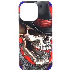 Confederate Flag Usa America United States Csa Civil War Rebel Dixie Military Poster Skull Iphone 15 Pro Max Black Uv Print Pc Hardshell Case by Ket1n9