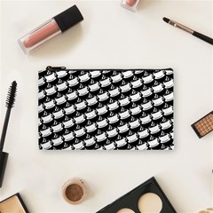 Stylish Coffee Cup Pattern Cosmetic Bag (small) by ExtraAwesomeSauce