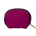 A Pink Background With A White Border Accessory Pouch (Small) Back